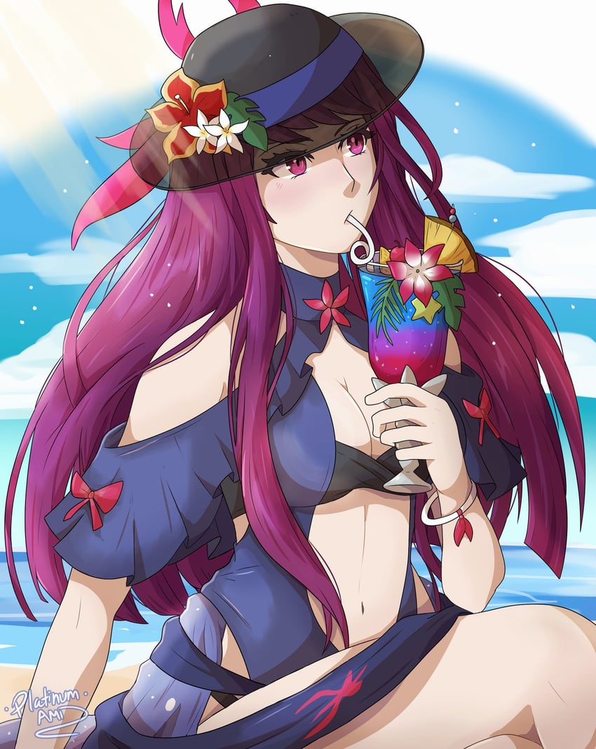 ivy (fire emblem and 2 more) drawn by platinum_ami