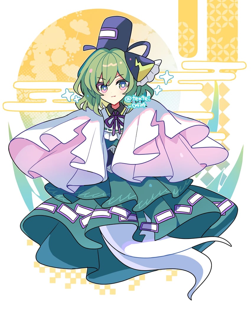 soga no tojiko (touhou and 1 more) drawn by shirocha_tei