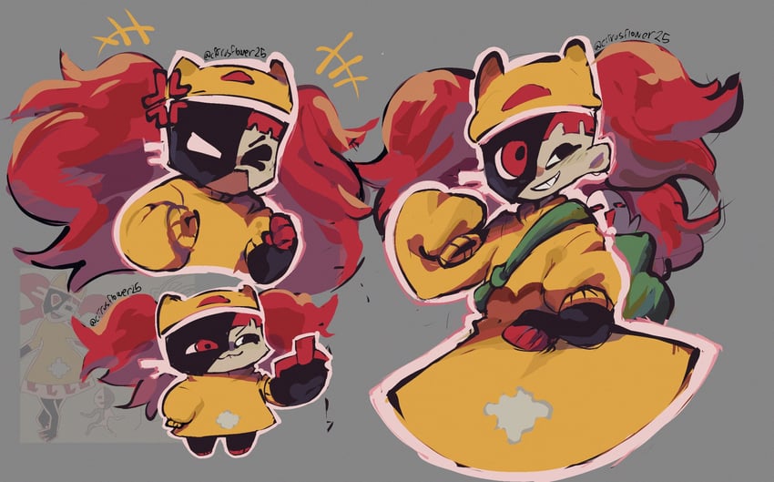 taski maiden (ena and 1 more) drawn by citrusflower25