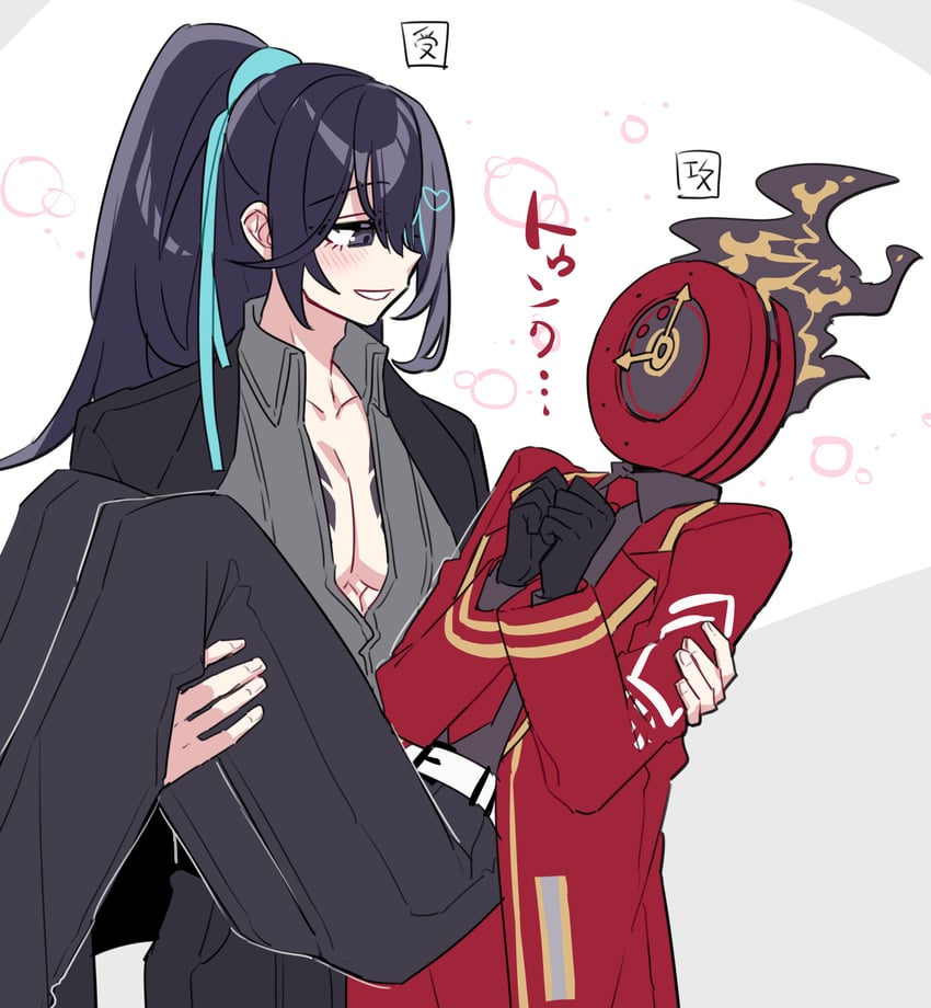 hong lu and dante (project moon and 1 more) drawn by shiki_(shikki46)