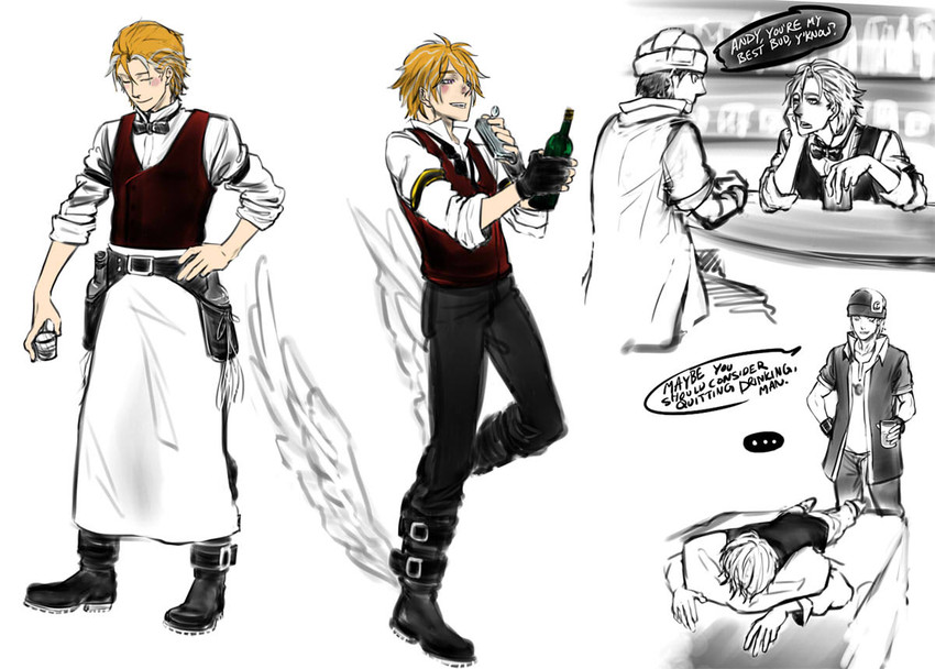 amata sora and andy w hall (aquarion and 1 more) drawn by acidfreecoke