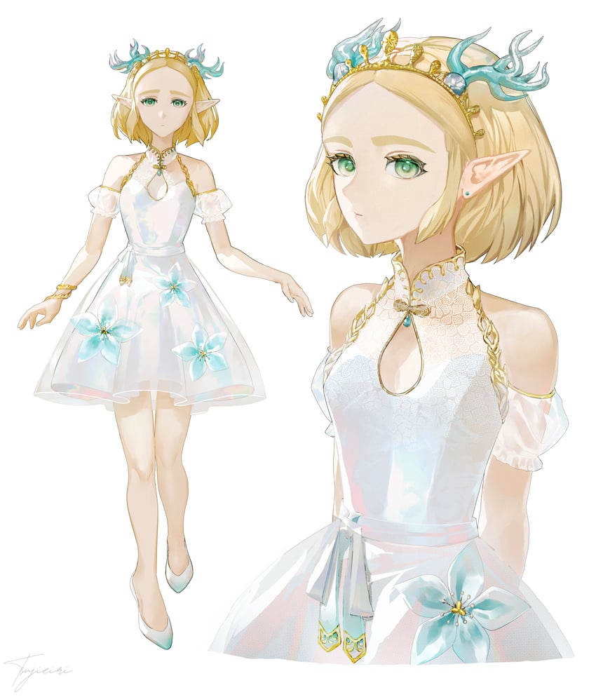 princess zelda and light dragon (the legend of zelda and 1 more) drawn by tsujieiri