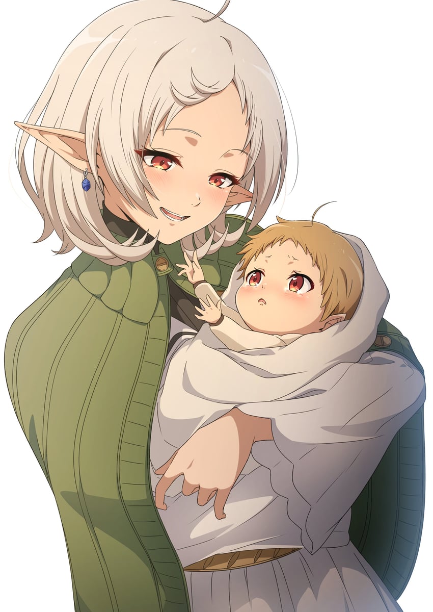 sylphiette and lucy greyrat (mushoku tensei) drawn by nishizuki_shino
