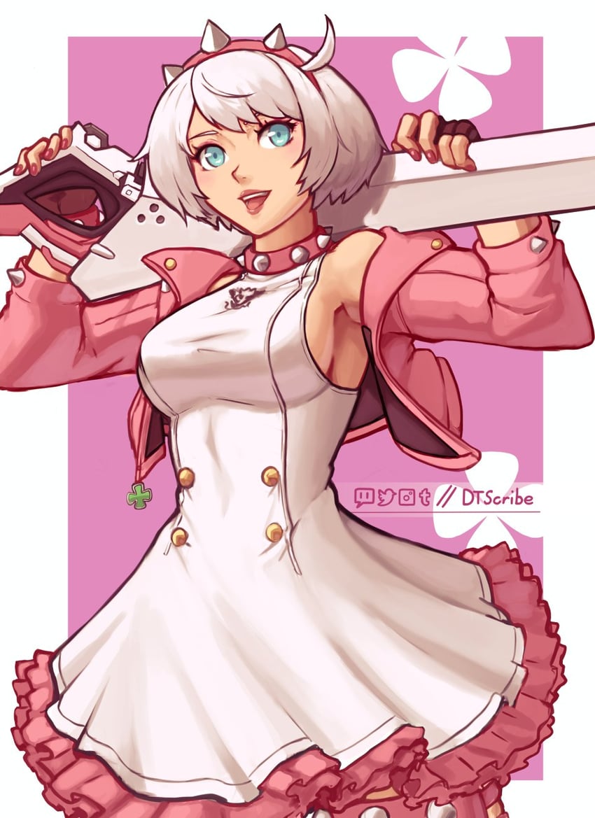 elphelt valentine (guilty gear and 1 more) drawn by dtscribe