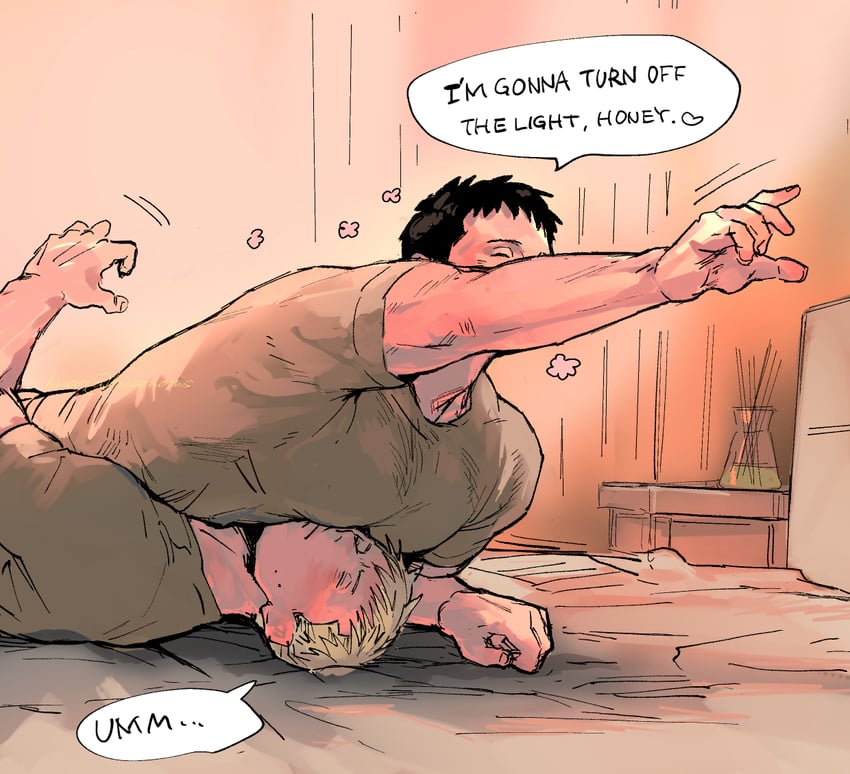 chris redfield and piers nivans (resident evil and 1 more) drawn by kuconoms