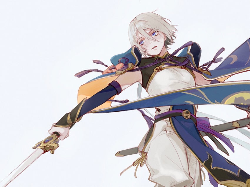 prince of lan ling (fate and 1 more) drawn by zeloco