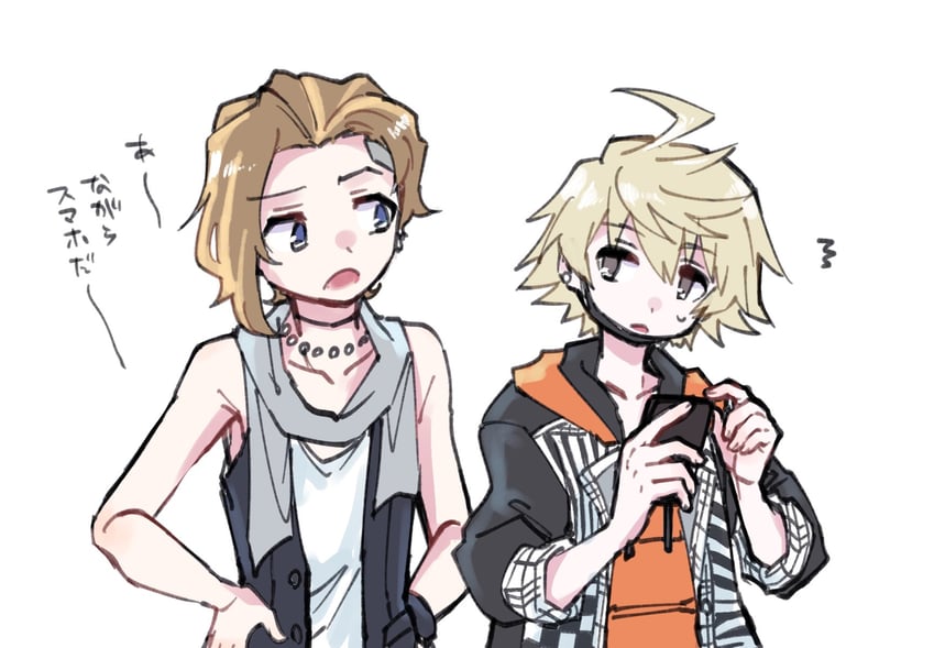 kanade rindo and furesawa tosai (subarashiki kono sekai and 1 more) drawn by mutou_(19950801xxx)