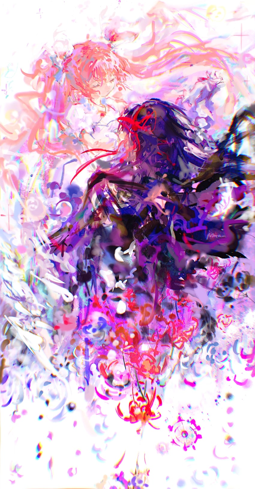 akemi homura, kaname madoka, ultimate madoka, and akuma homura (mahou shoujo madoka magica and 1 more) drawn by miracle_(0529miracle)