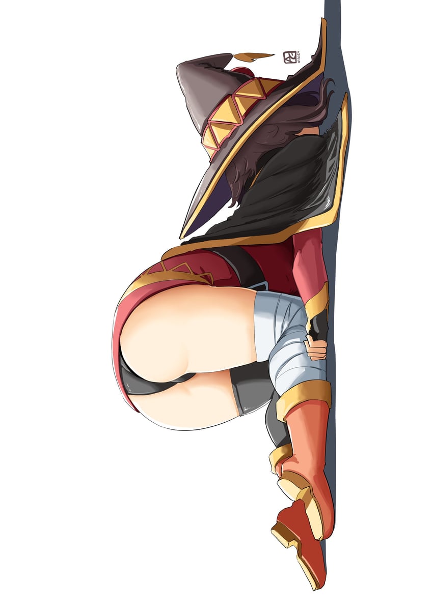 megumin (kono subarashii sekai ni shukufuku wo!) drawn by automatic_giraffe