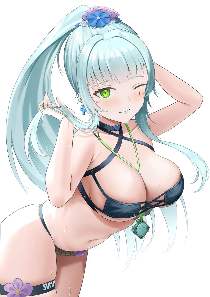hk416 and klukai (girls' frontline and 1 more) drawn by akachi