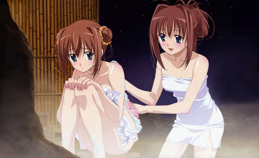 asakura otome and asakura yume (da capo and 1 more) drawn by sugiyama_ryouzou