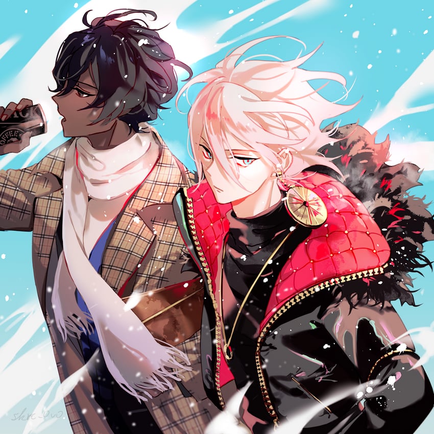 karna and arjuna (fate and 1 more) drawn by sakuramochi1003