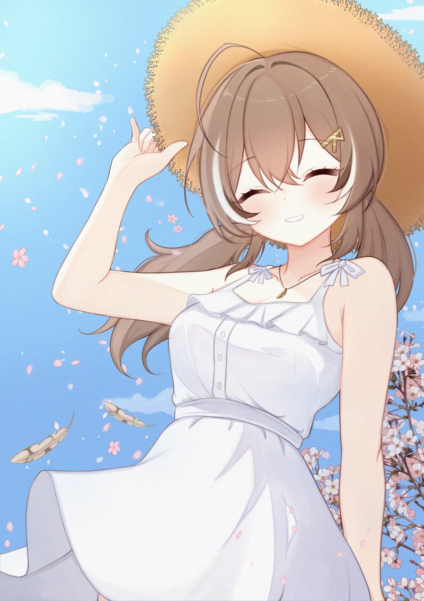 nanashi mumei (hololive and 1 more) drawn by lynnavtt