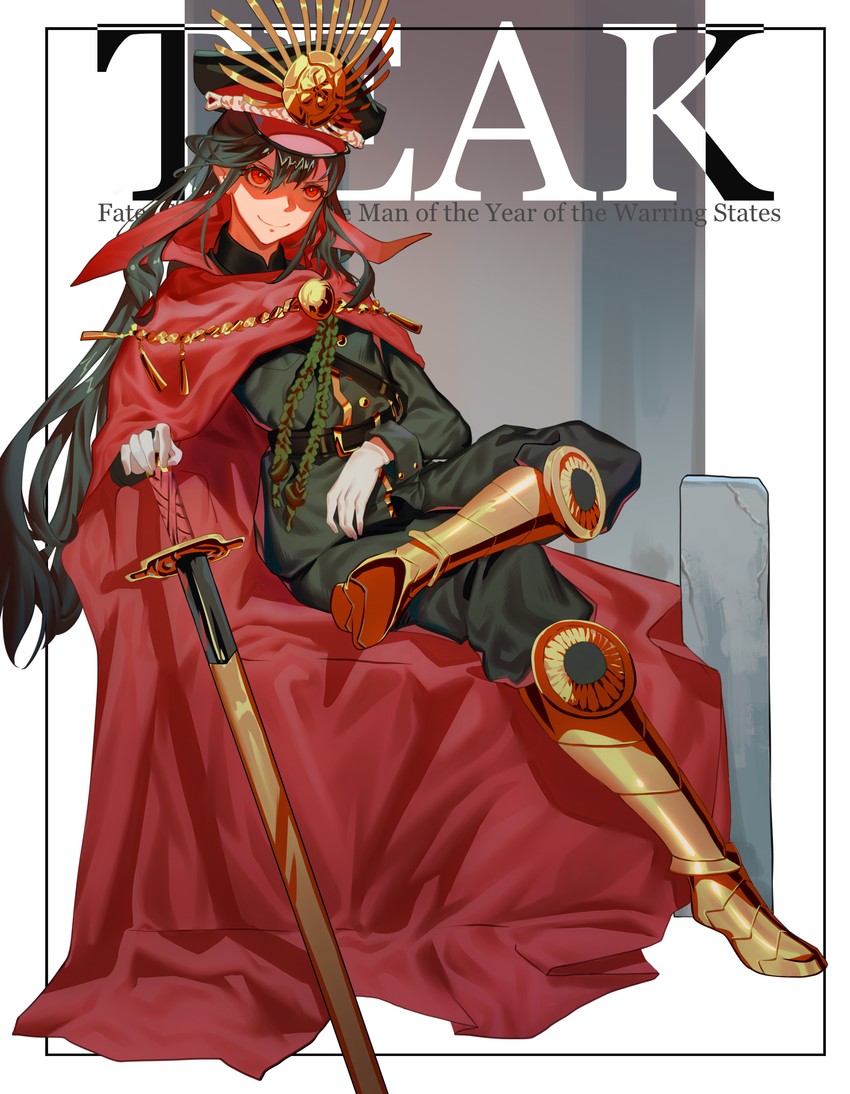oda nobunaga (fate and 2 more) drawn by taek_ten