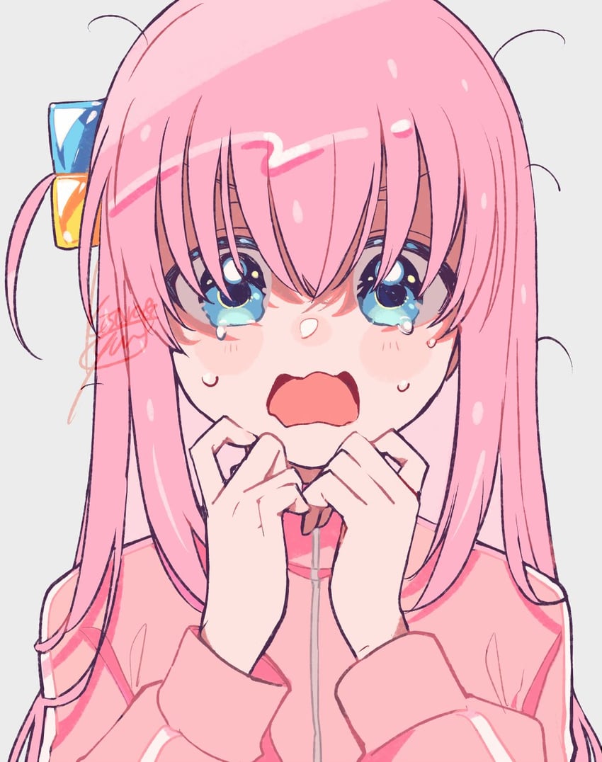 gotoh hitori (bocchi the rock!) drawn by kisaragi_yuu_(fallen_sky)