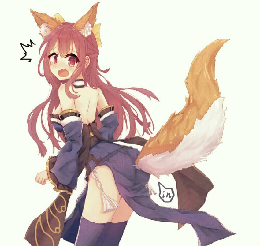 tamamo, tamamo no mae, and kamikaze (kantai collection and 1 more) drawn by yazuishou_ray