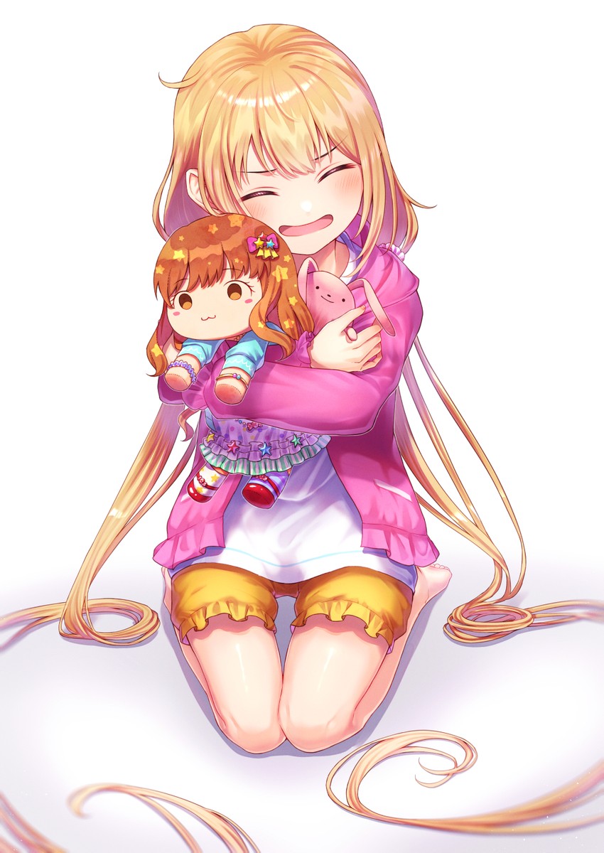 futaba anzu and moroboshi kirari (idolmaster and 1 more) drawn by tatsuhi226