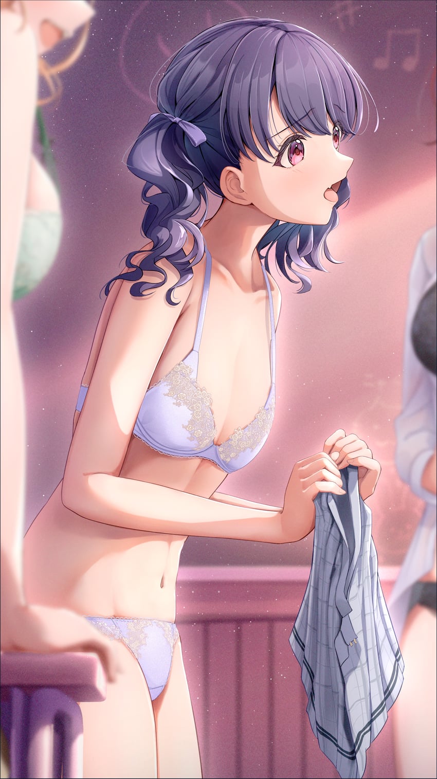 higuchi madoka, fukumaru koito, and ichikawa hinana (idolmaster and 1 more) drawn by fujinomiya_rio