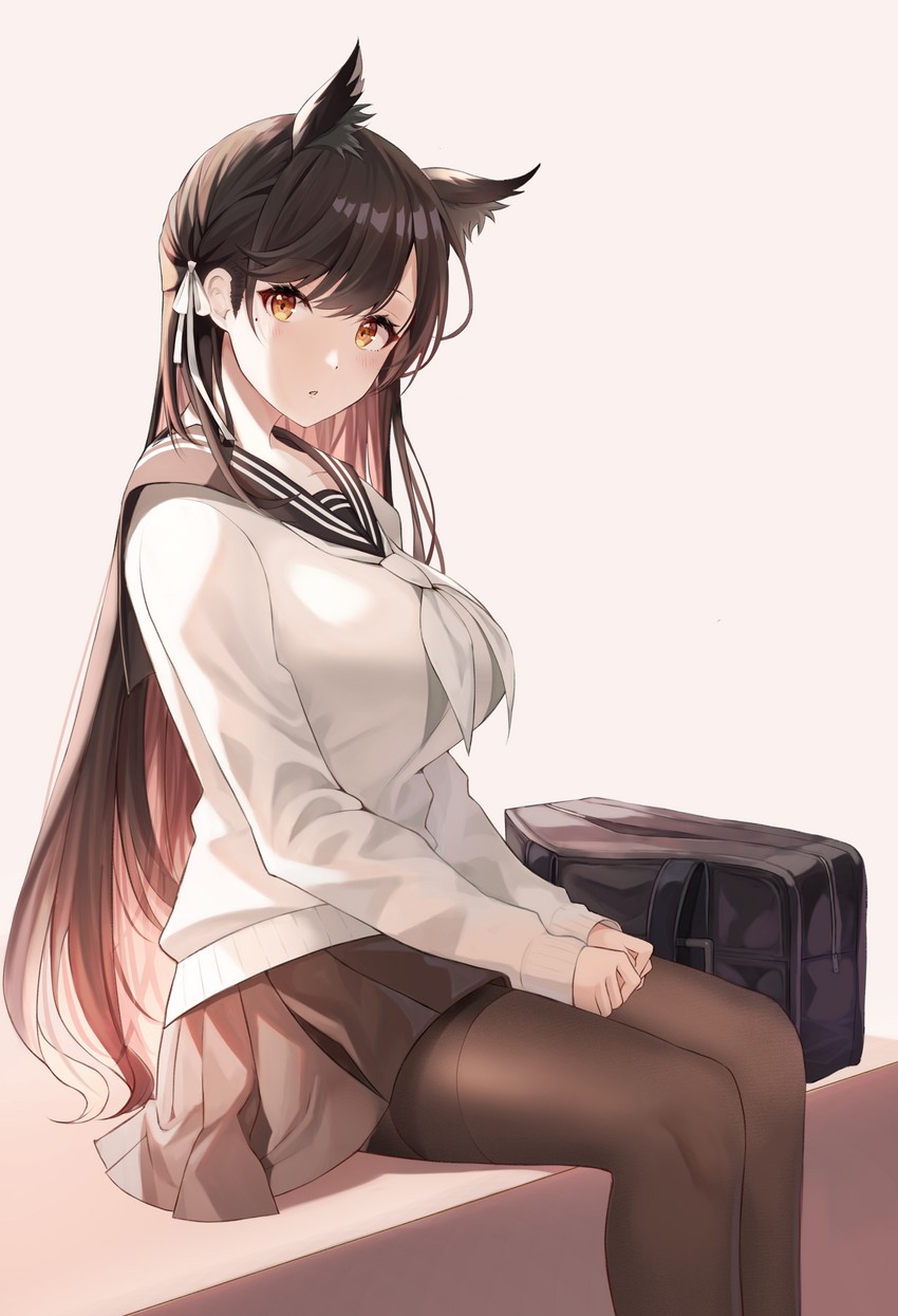 atago (azur lane) drawn by niji_(rudduf232)