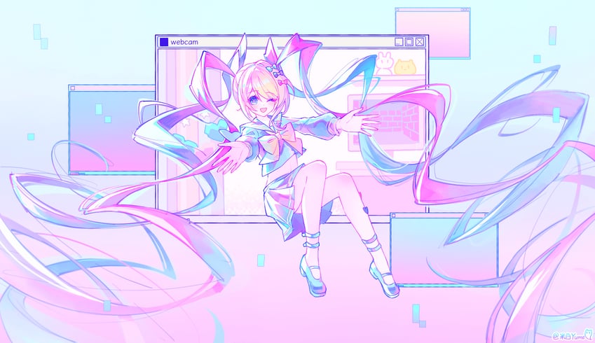chouzetsusaikawa tenshi-chan (needy girl overdose) drawn by mibai_yume