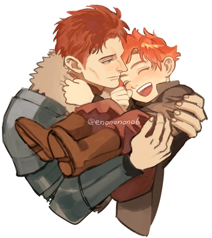 sylvain jose gautier and matthias raoul gautier (fire emblem and 1 more) drawn by enononono6