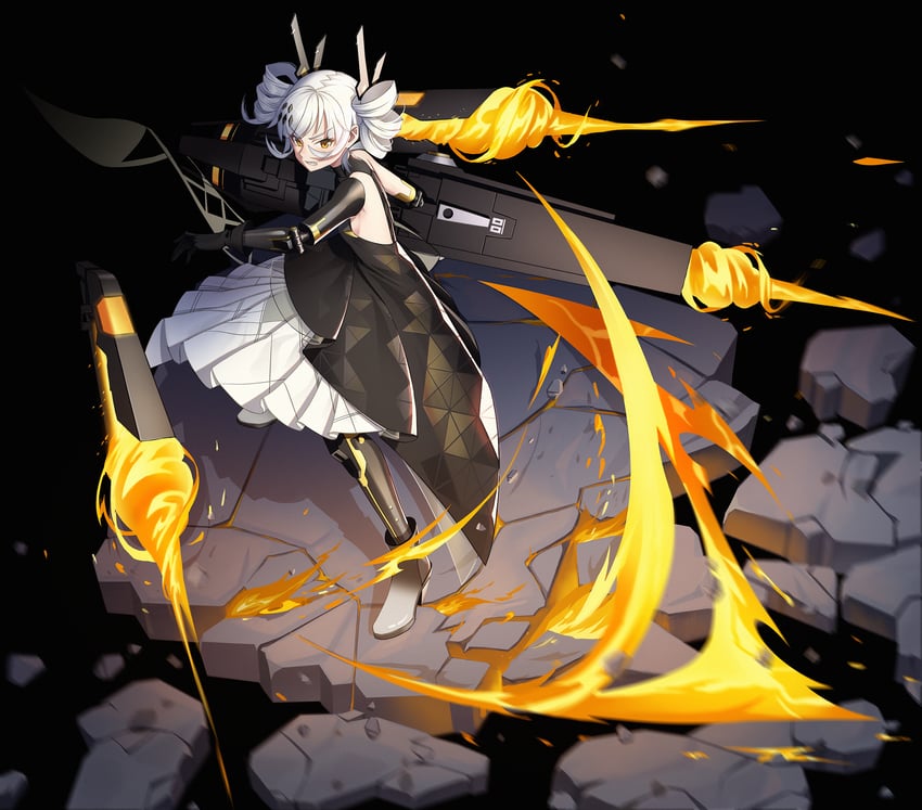 karenina and karenina: ember (punishing: gray raven) drawn by fysc