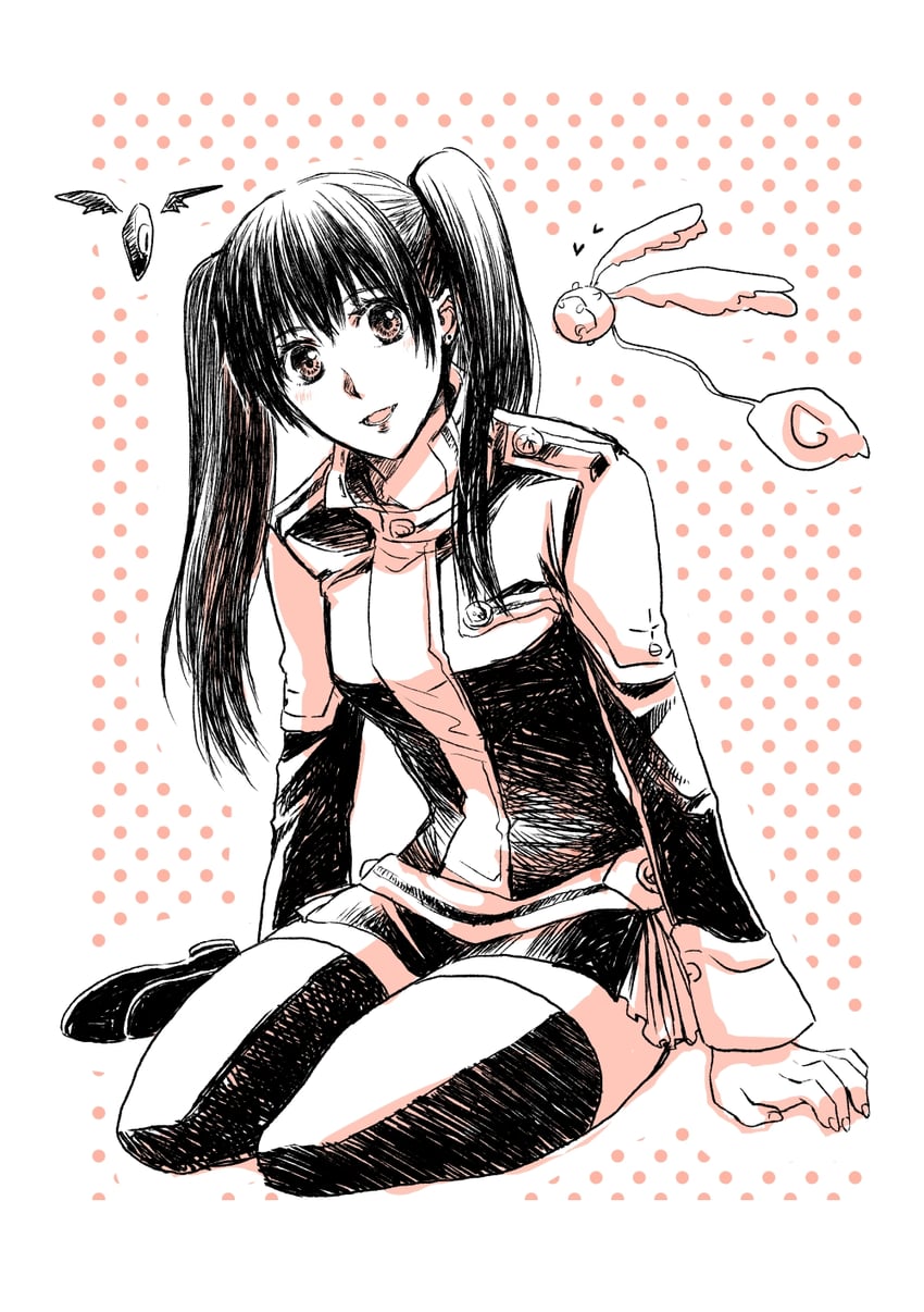 lenalee lee and timcanpy (d.gray-man) drawn by asukawvm