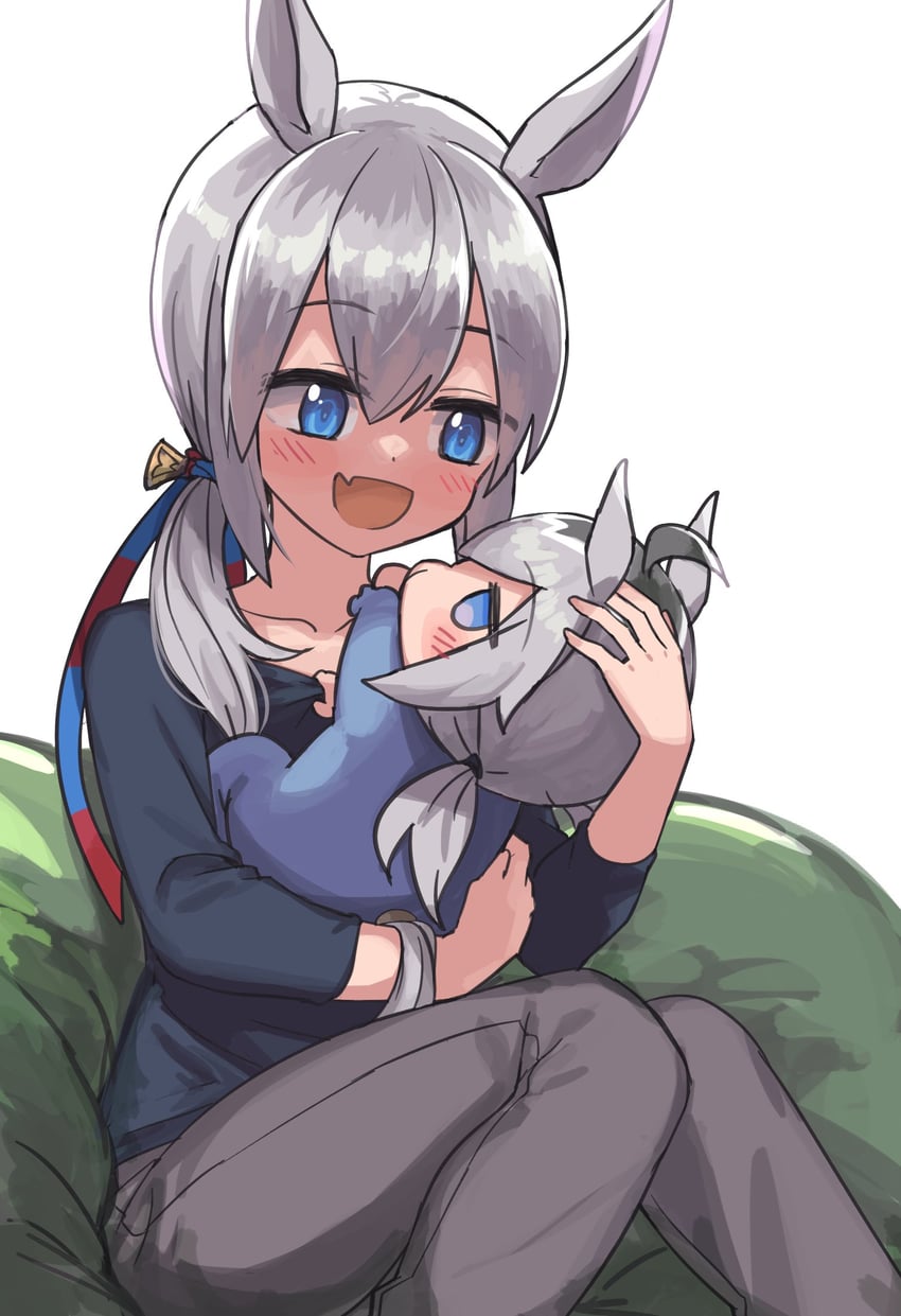 oguri cap and tamamo cross (umamusume) drawn by kusanagi_kaoru