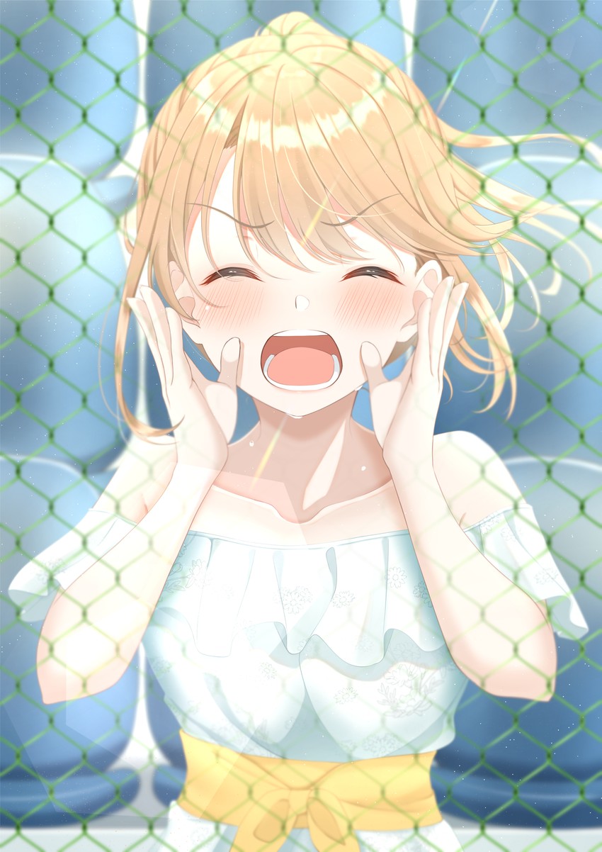 aomi haru (chitose-kun wa ramune bin no naka) drawn by yoshiki_3821