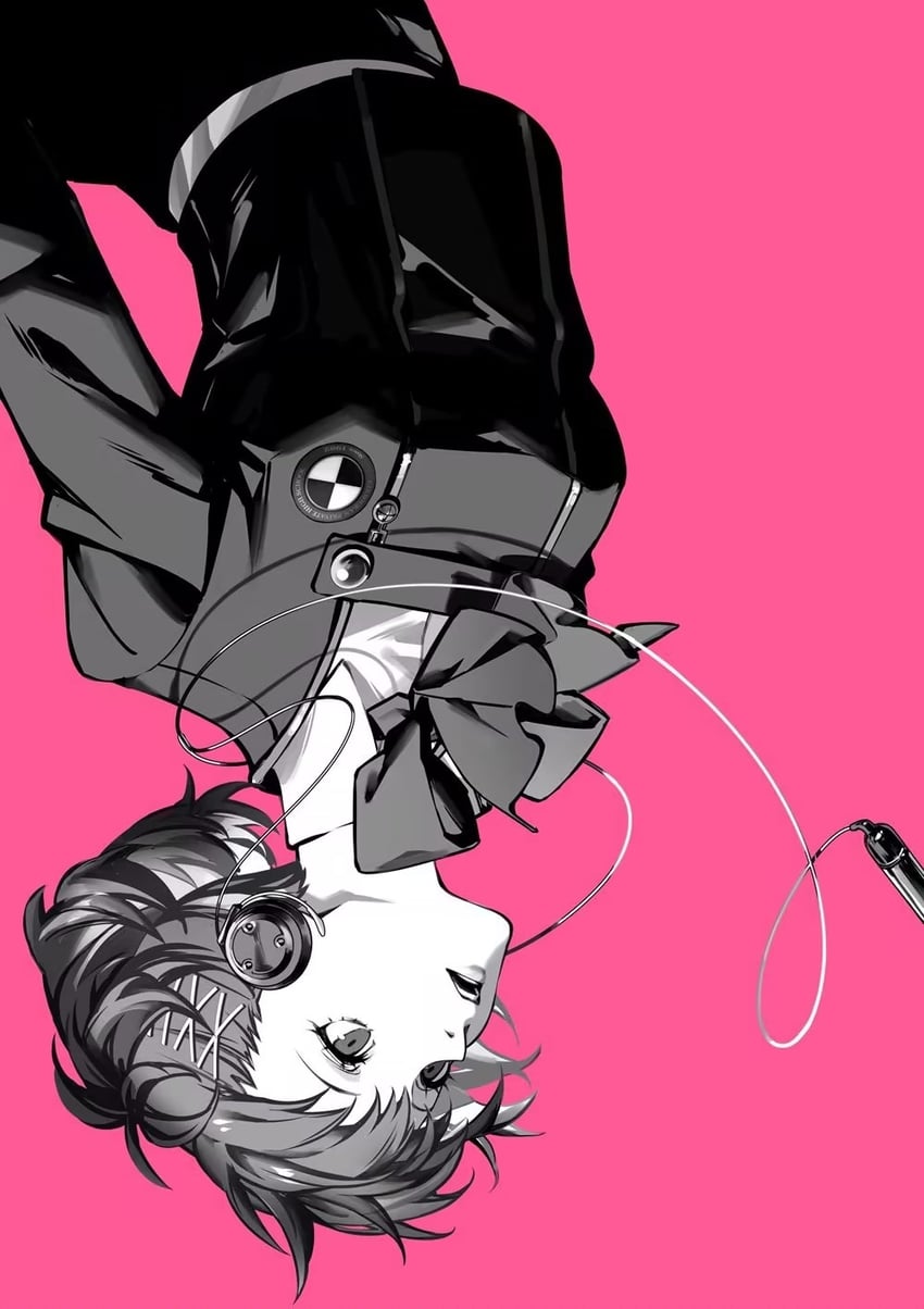 shiomi kotone (persona and 2 more) drawn by shiosakana