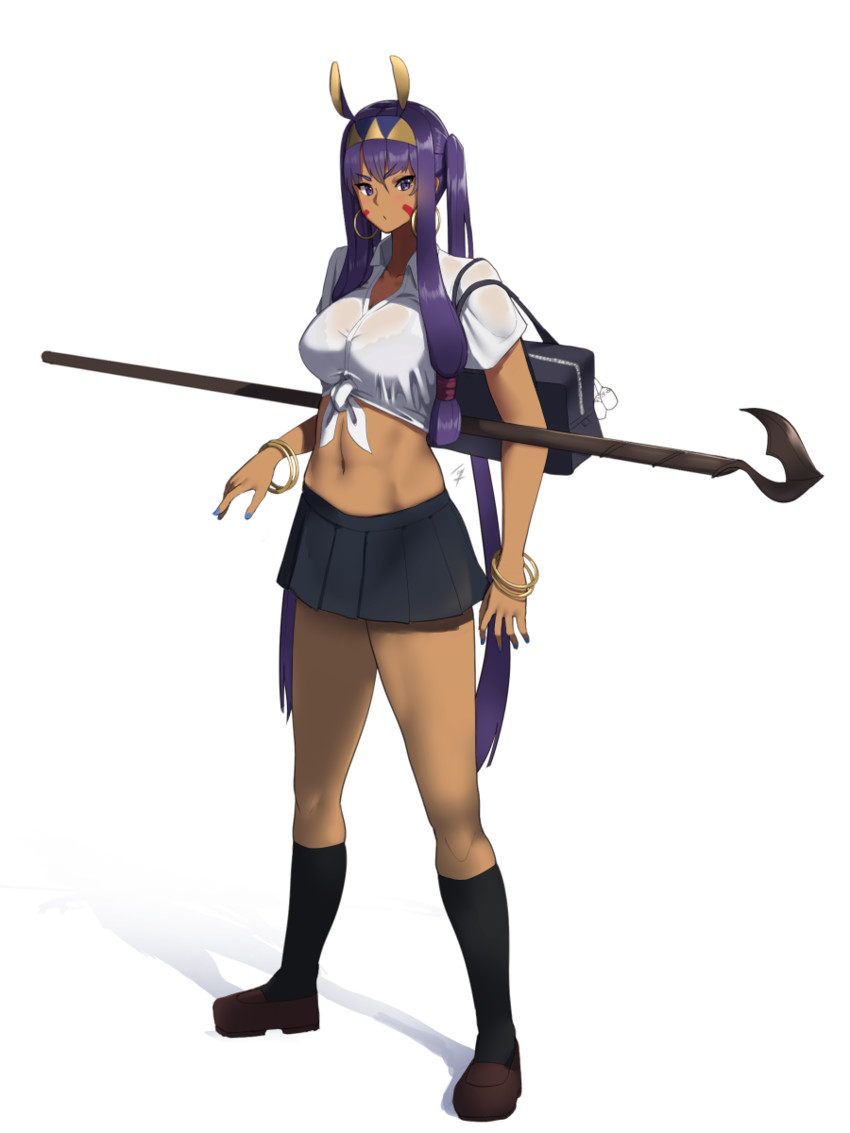 nitocris and medjed (fate and 1 more) drawn by hayabusa_(vert_320)