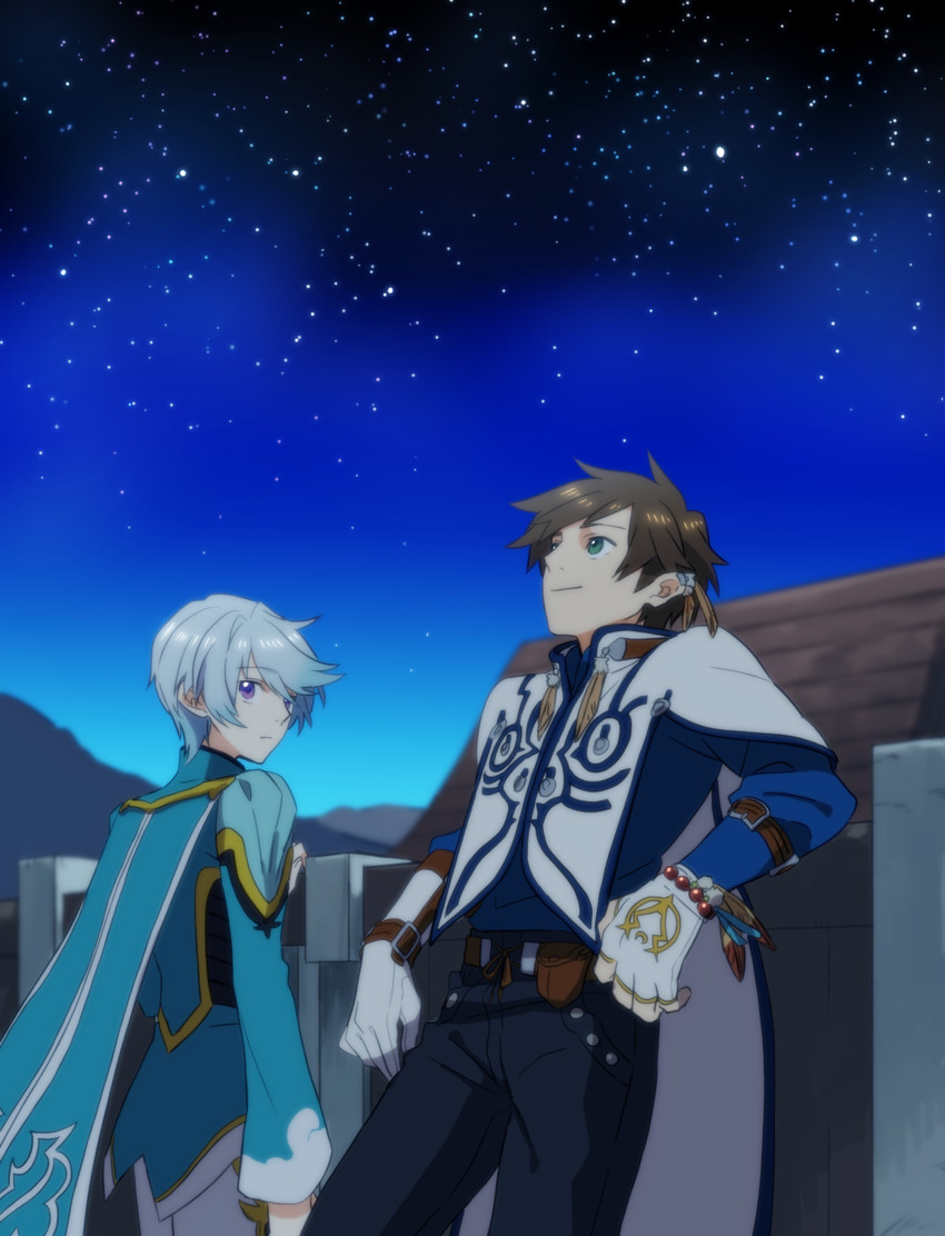 sorey and mikleo (tales of and 1 more) drawn by tasasakiamagu