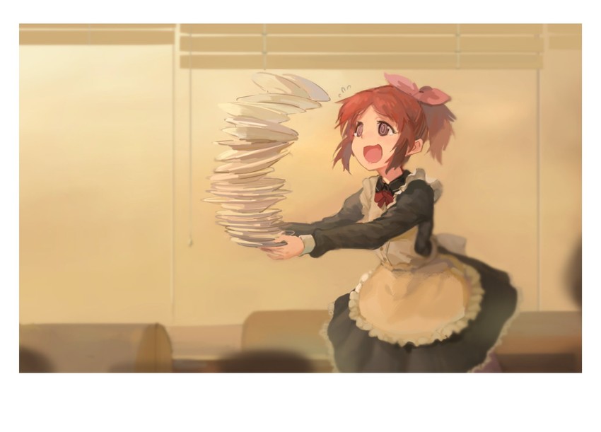 abe nana (idolmaster and 1 more) drawn by shioda_(shioda_5)