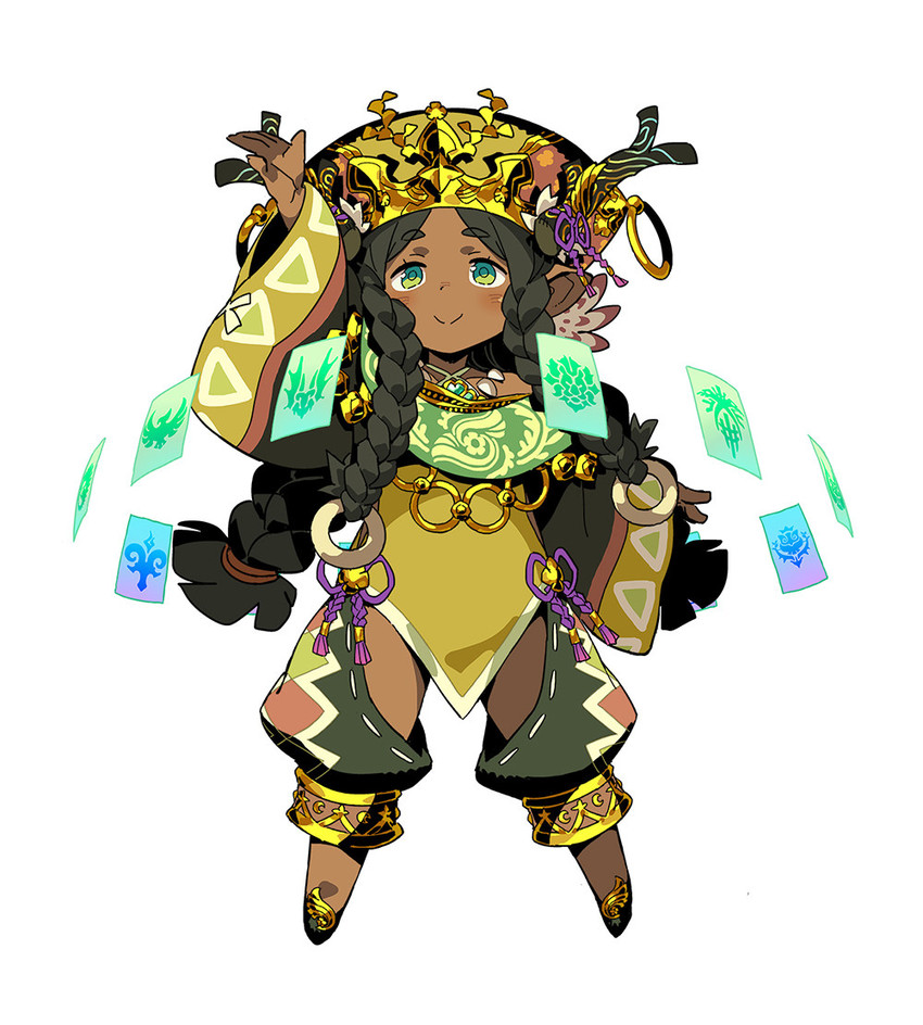 shaman and shaman 4 (sekaiju no meikyuu and 1 more) drawn by himukai_yuuji