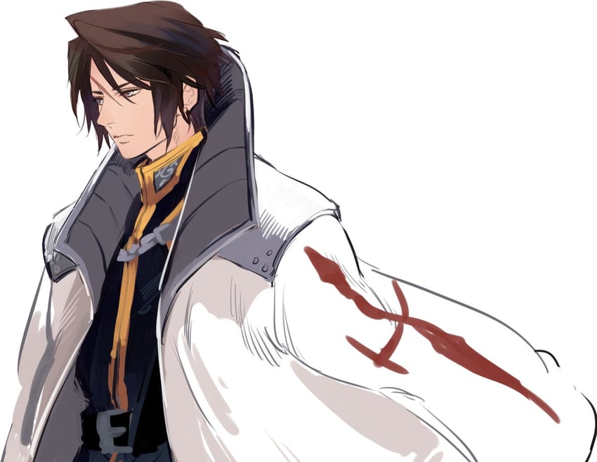 squall leonhart and seifer almasy (final fantasy and 1 more) drawn by u-min