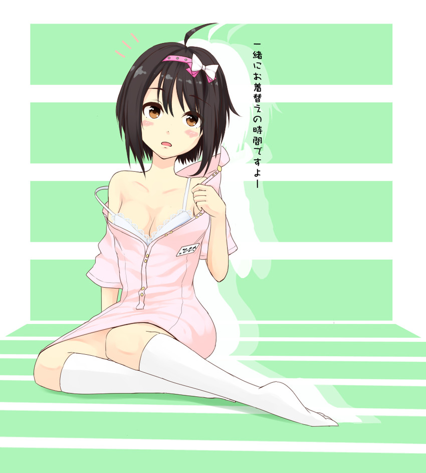 kohinata miho (idolmaster and 1 more) drawn by 00zumou
