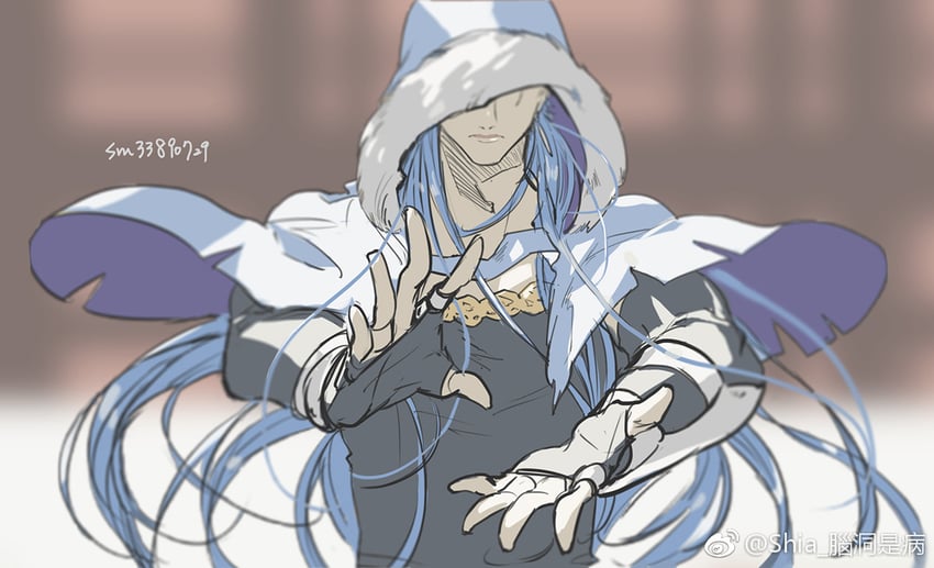 cu chulainn (fate and 1 more) drawn by iash