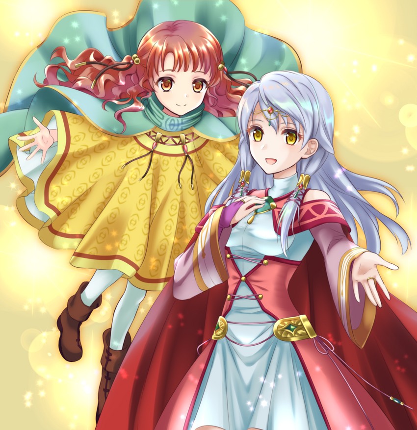 micaiah and yune (fire emblem and 1 more) drawn by kakiko210