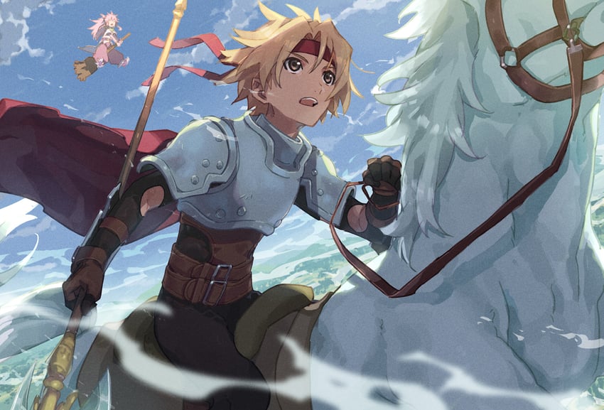 arche klein and cress albane (tales of and 1 more) drawn by urabe_(mstchan)