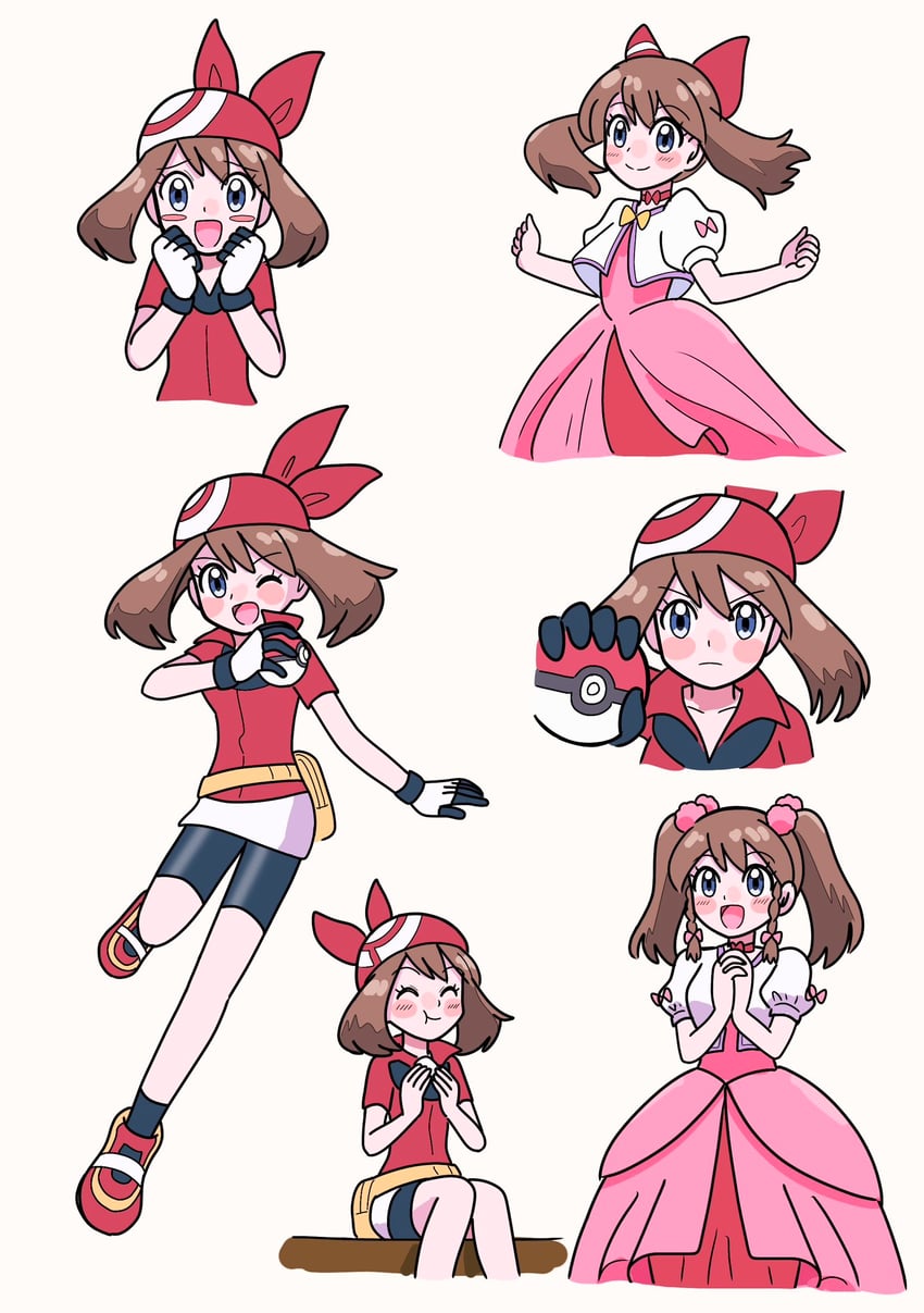 may (pokemon and 1 more) drawn by miin_(toukotouya)