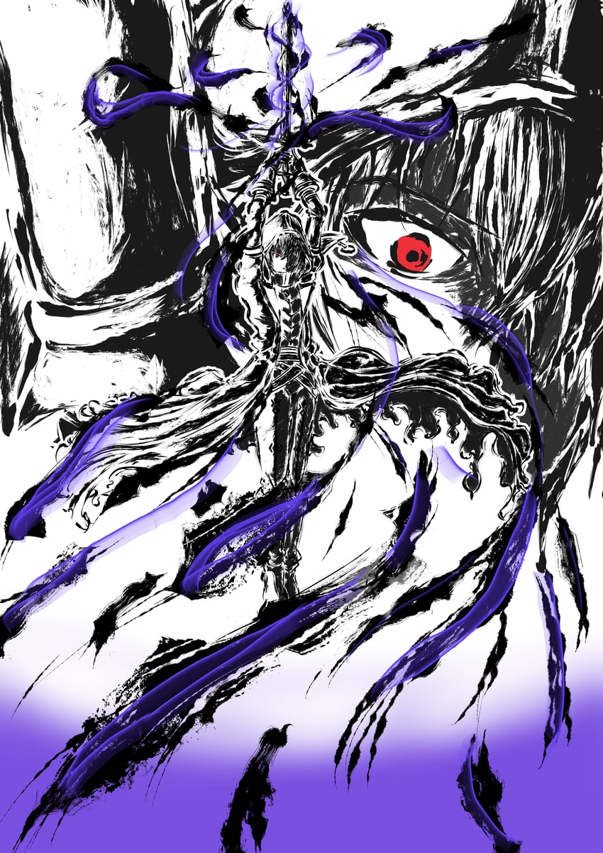 cid kagenou and shadow (kage no jitsuryokusha ni naritakute!) drawn by shirakaze_(emuj3333)