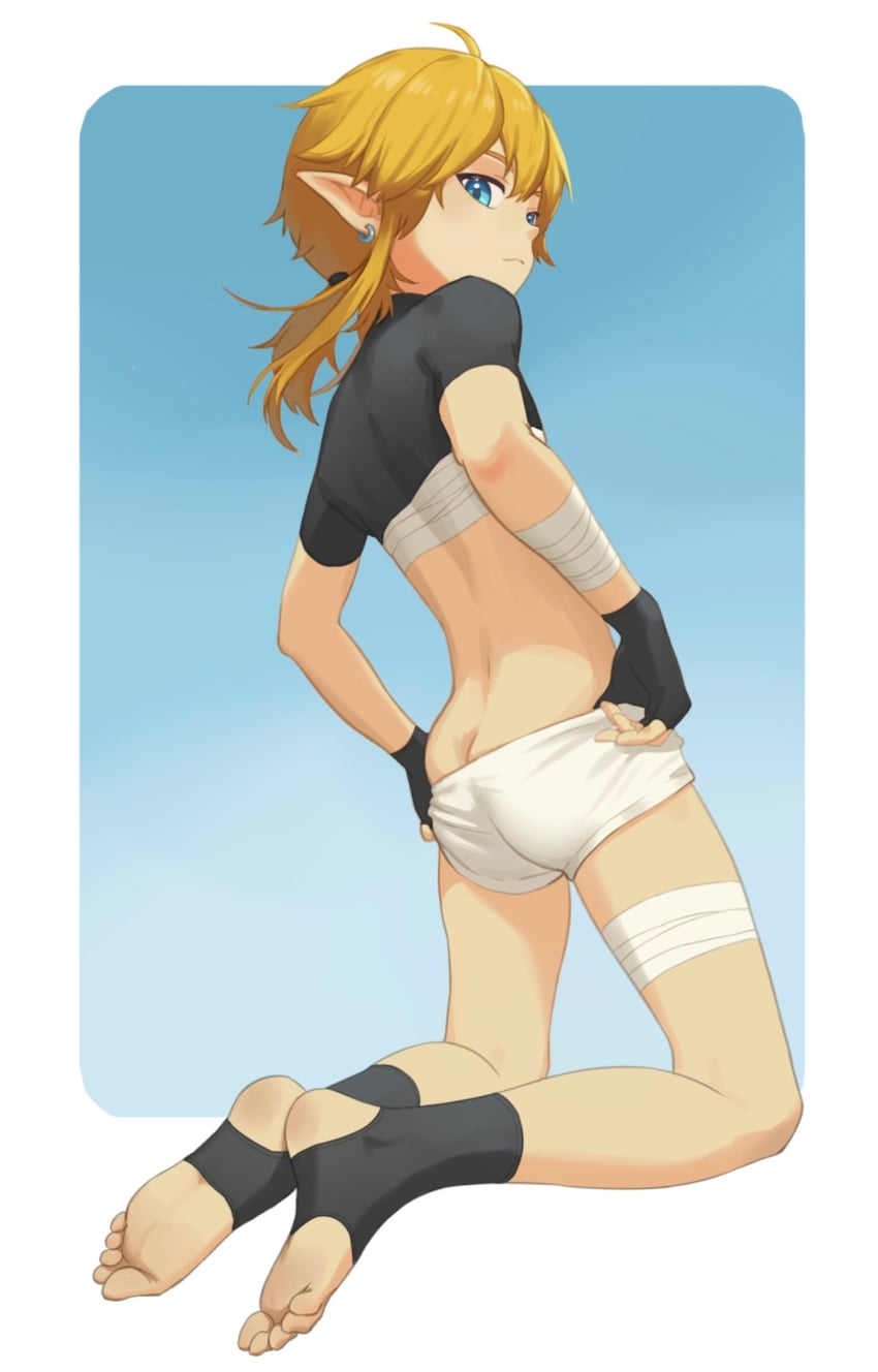 link (the legend of zelda and 1 more) drawn by luye_yuan