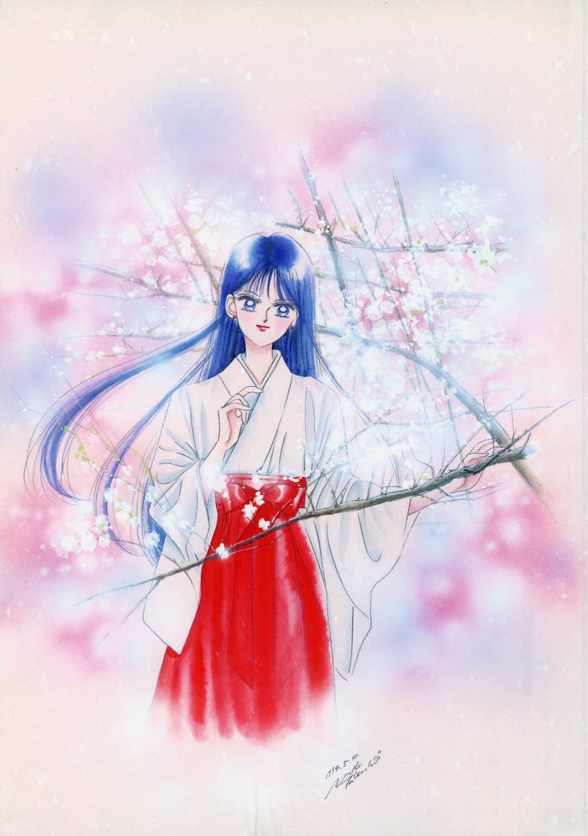 hino rei (bishoujo senshi sailor moon) drawn by takeuchi_naoko