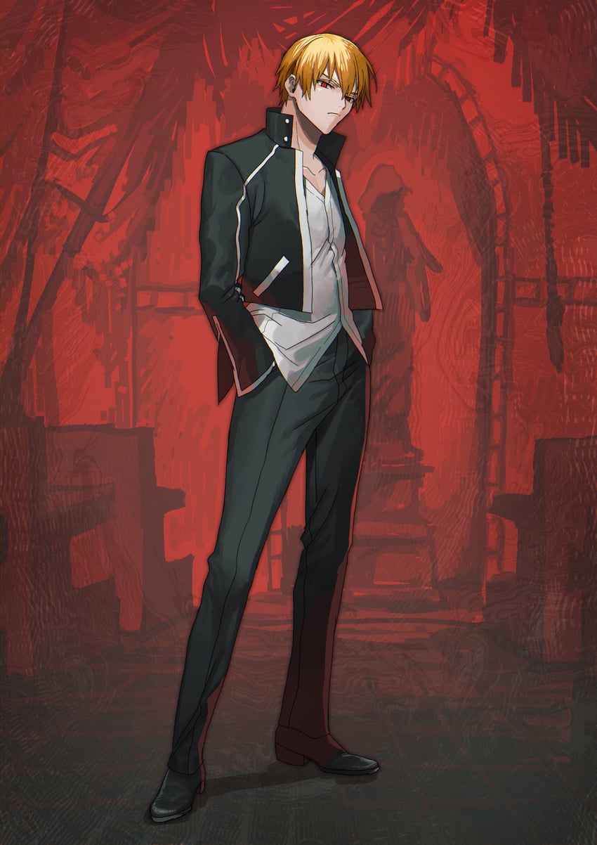 gilgamesh (fate and 1 more) drawn by none_(kameko227)