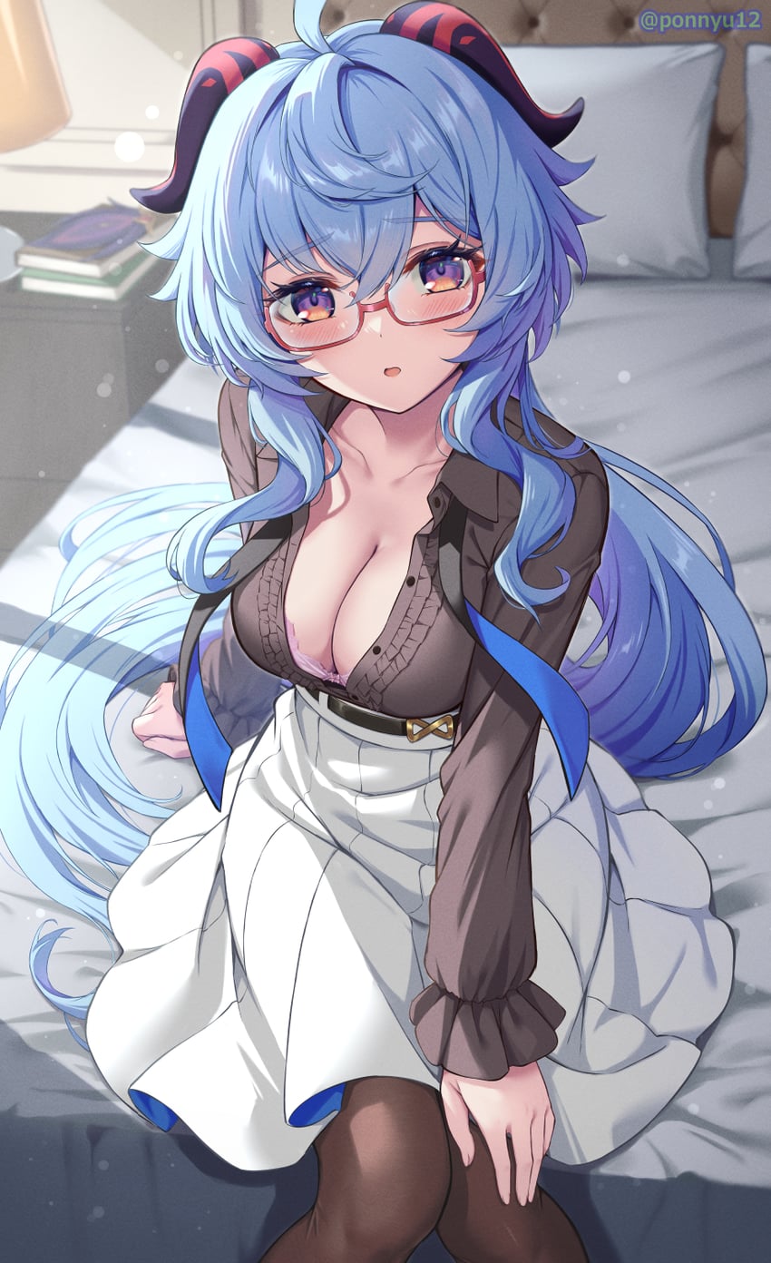 ganyu (genshin impact) drawn by ponnyu12