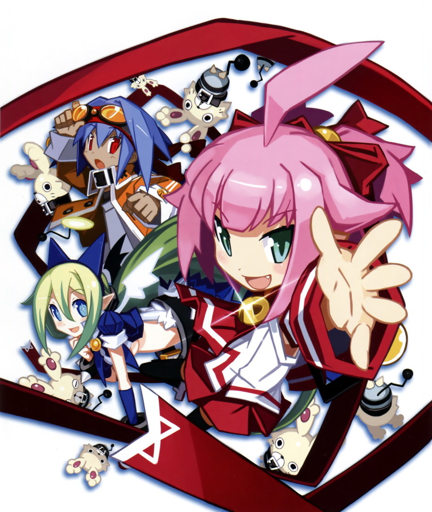 chou chou, chou chou egotistical, altis, shampuru, and ryuuto (attouteki yuugi mugen souls) drawn by nanameda_kei