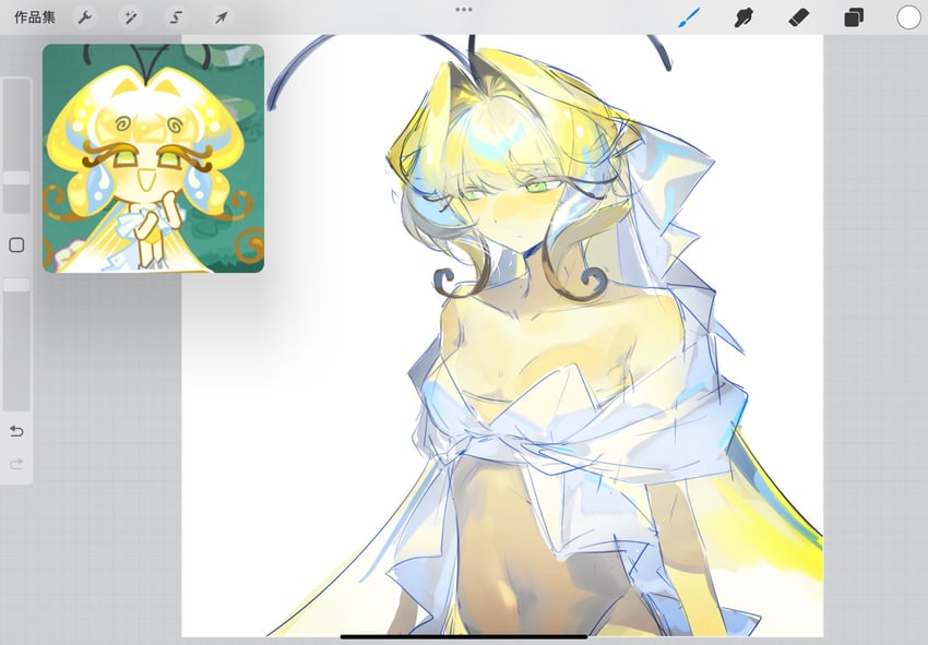 sugarfly cookie (cookie run and 1 more) drawn by fructoseies
