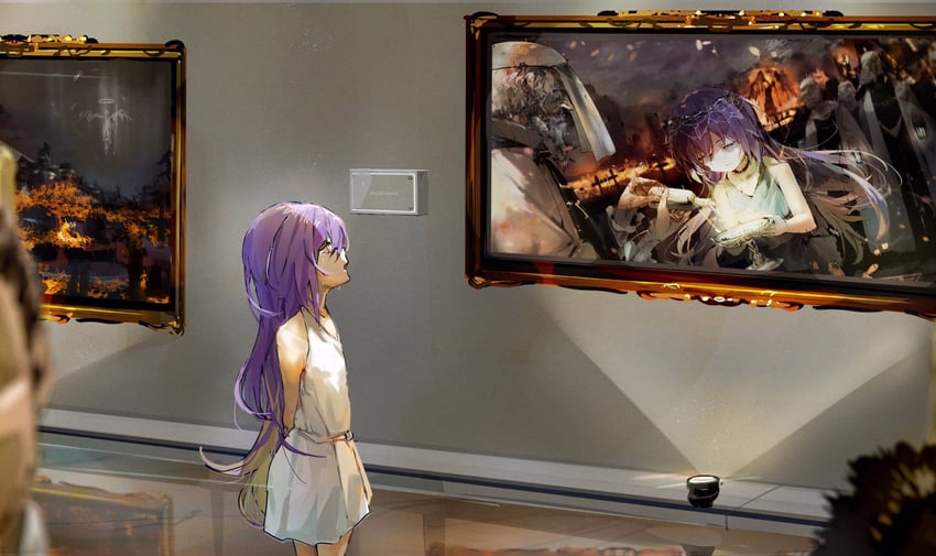 moona hoshinova (hololive and 1 more) drawn by funi_mu9
