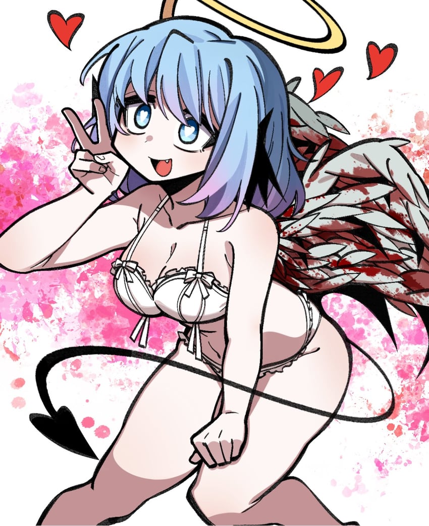 lingeriena (black souls and 1 more) drawn by pumki7046