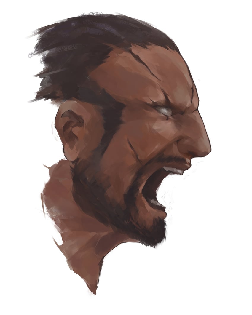 raubahn aldynn (final fantasy and 1 more) drawn by arizdigitalart
